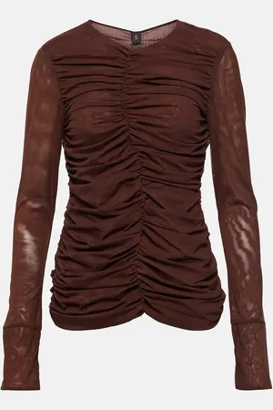 SIR Jacques gathered mesh top