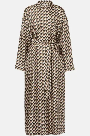 Max Mara Fleur floral silk maxi dress
