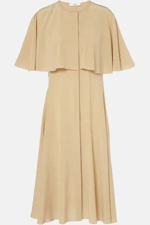 Chloé Caped midi dress