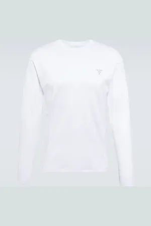 Prada Cotton jersey top