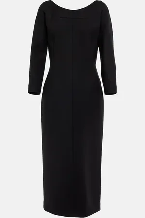 The Row Tulip wool-blend midi dress