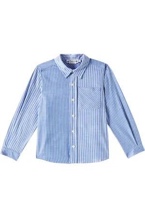 BONPOINT Tango striped cotton poplin shirt