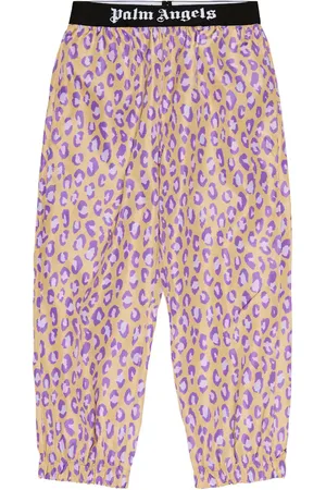 Palm Angels Leopard-print track pants