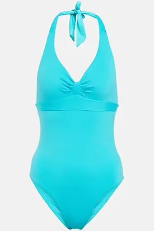 Max Mara Clelia halterneck swimsuit