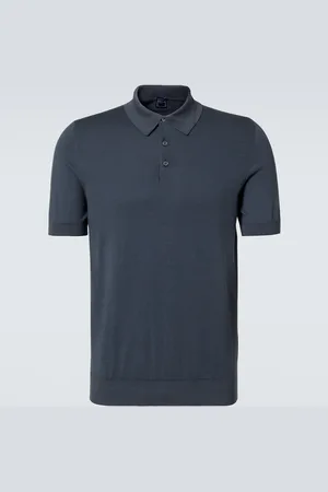 FEDELI Cotton polo shirt