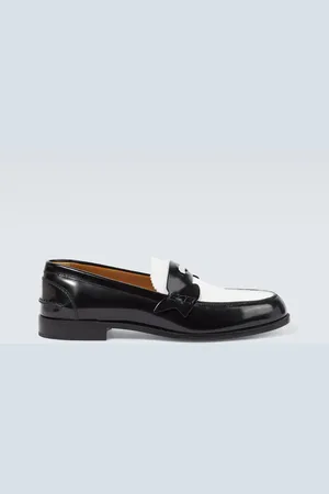 Christian Louboutin Leather penny loafers