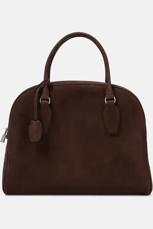 The Row India 12.00 suede tote bag
