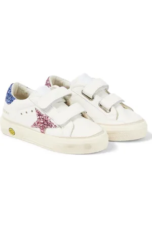Golden Goose May School glitter leather sneakers