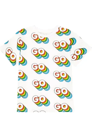 Stella McCartney Printed cotton jersey T-shirt