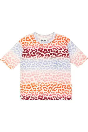 Molo Reen jaguar-print cotton T-shirt
