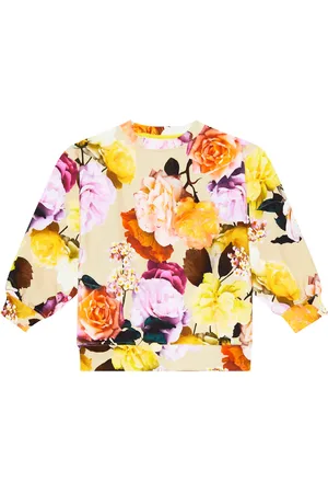 Molo Monti floral cotton jersey sweatshirt