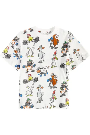 Stella McCartney Doodle cotton jersey T-shirt