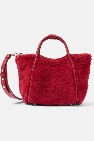 Max Mara Marine Small teddy tote bag
