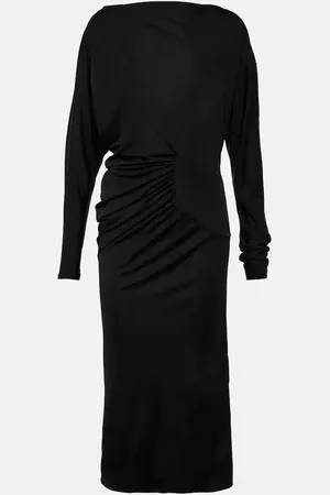 Khaite Oron ruched jersey maxi dress