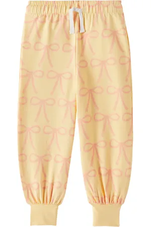 Tiny Cottons Bows cotton-blend jersey sweatpants