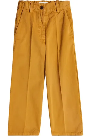 MORLEY Pleated cotton pants