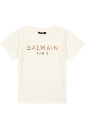 Balmain Logo cotton jersey T-shirt