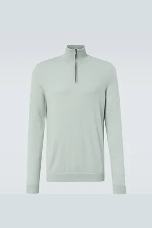 LE KASHA Dared cashmere half-zip sweater
