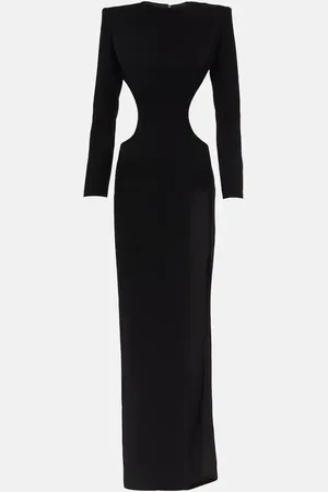 Monot Cutout side-slit gown