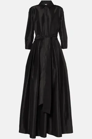 Simkhai Julip belted taffeta gown