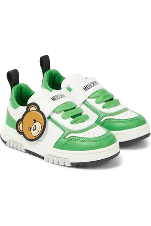 Moschino Teddy Bear leather sneakers