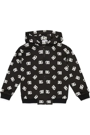 Dolce & Gabbana Zipped cotton hoodie