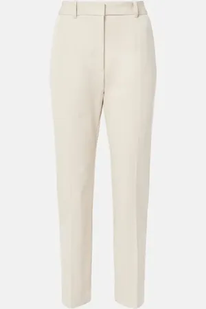 Joseph Coleman cropped gabardine slim pants