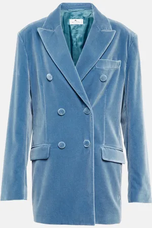 Etro Oversized velvet blazer