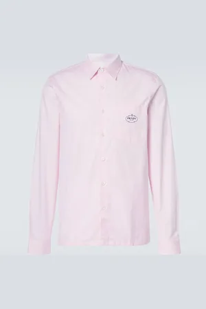 Prada Logo cotton Oxford shirt