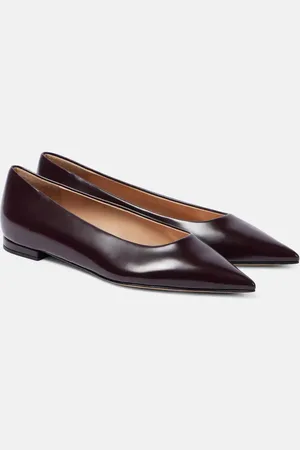 Gianvito Rossi Leather ballet flats