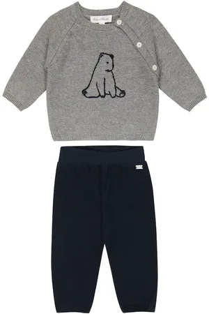 Tartine Et Chocolat Cotton-blend sweater and pants set