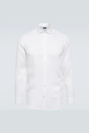 Frescobol Carioca Antonio long-sleeved linen shirt