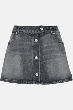 Courrèges Denim miniskirt