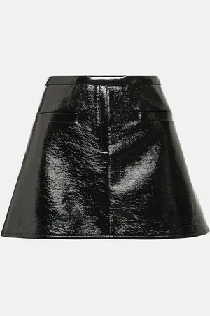 Courrèges Vinyl miniskirt