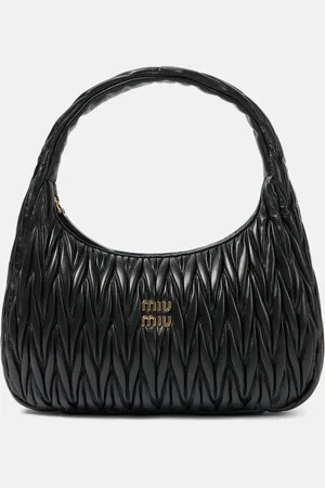 Miu Miu Wander Medium matelassÃ© leather shoulder bag