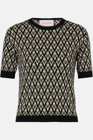 VALENTINO Toute La V virgin wool sweater