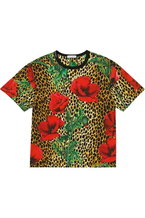 Dolce & Gabbana Floral cotton jersey T-shirt