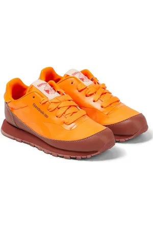 The Animals Observatory X Reebok leather-trimmed sneakers