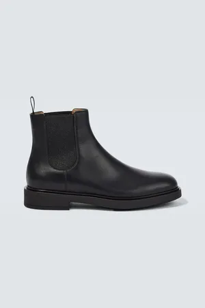 Gianvito Rossi Chester leather ankle boots