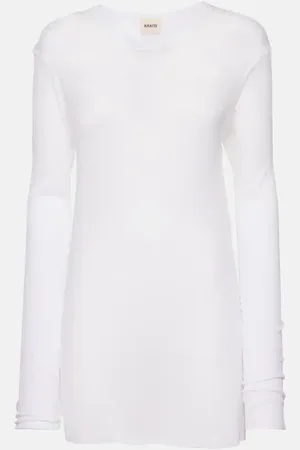 Khaite Morton ribbed-knit top