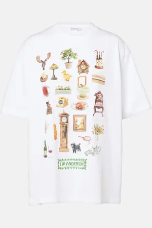 J.W.Anderson Printed cotton jersey T-shirt