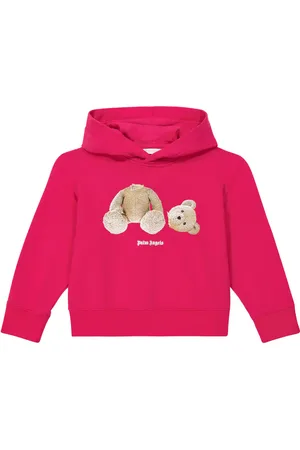 Palm Angels Printed cotton jersey hoodie