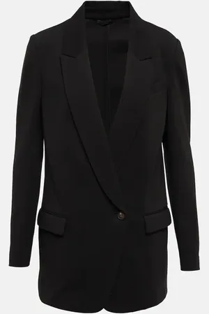 Brunello Cucinelli Cotton-blend jersey blazer