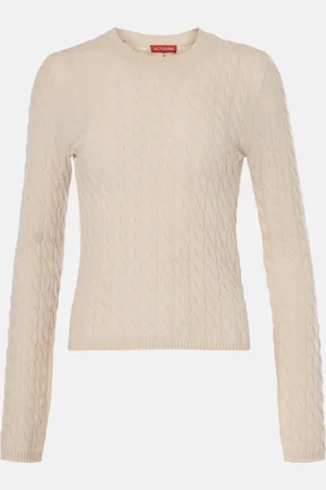 Altuzarra Milla cable-knit cashmere sweater