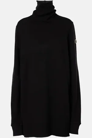 Moncler X Rick Owens jersey turtleneck top
