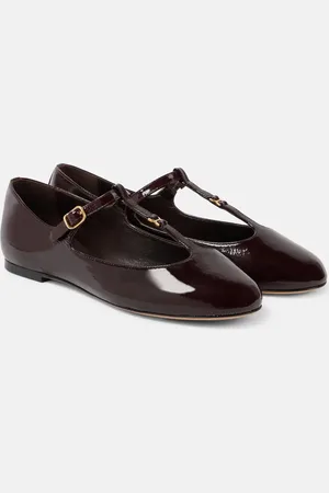 Chloé Marcie patent leather ballet flats