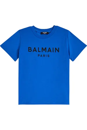 Balmain Logo cotton jersey T-shirt