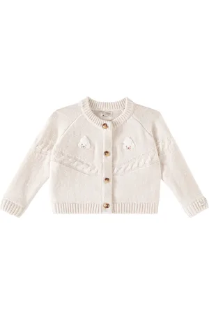 Donsje Baby Wiesse cardigan