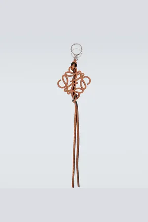 Loewe Anagram leather bag charm