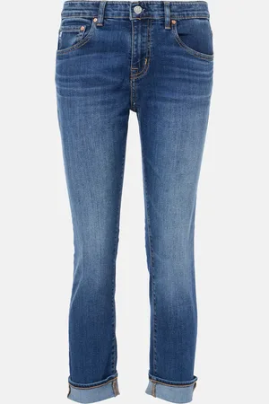 AG Jeans Ex Boyfriend cropped skinny jeans